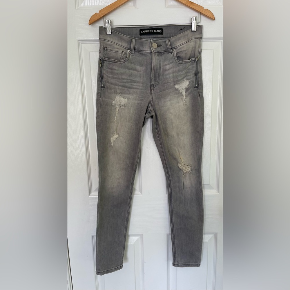 Express- high rise jeans legging Size 4s